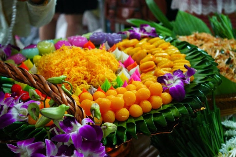 อาหารไทย-ทองหยิบ ฝอยทอง 