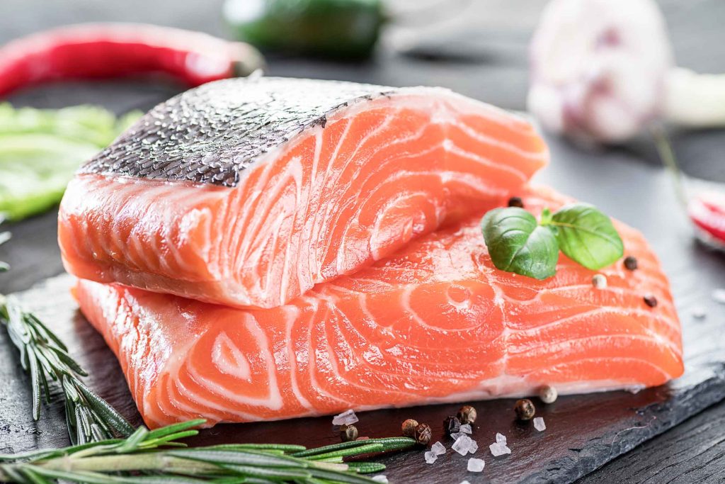 อาหาร ปกป้องกระเพาะอาหาร -โปรตีนจากปลา